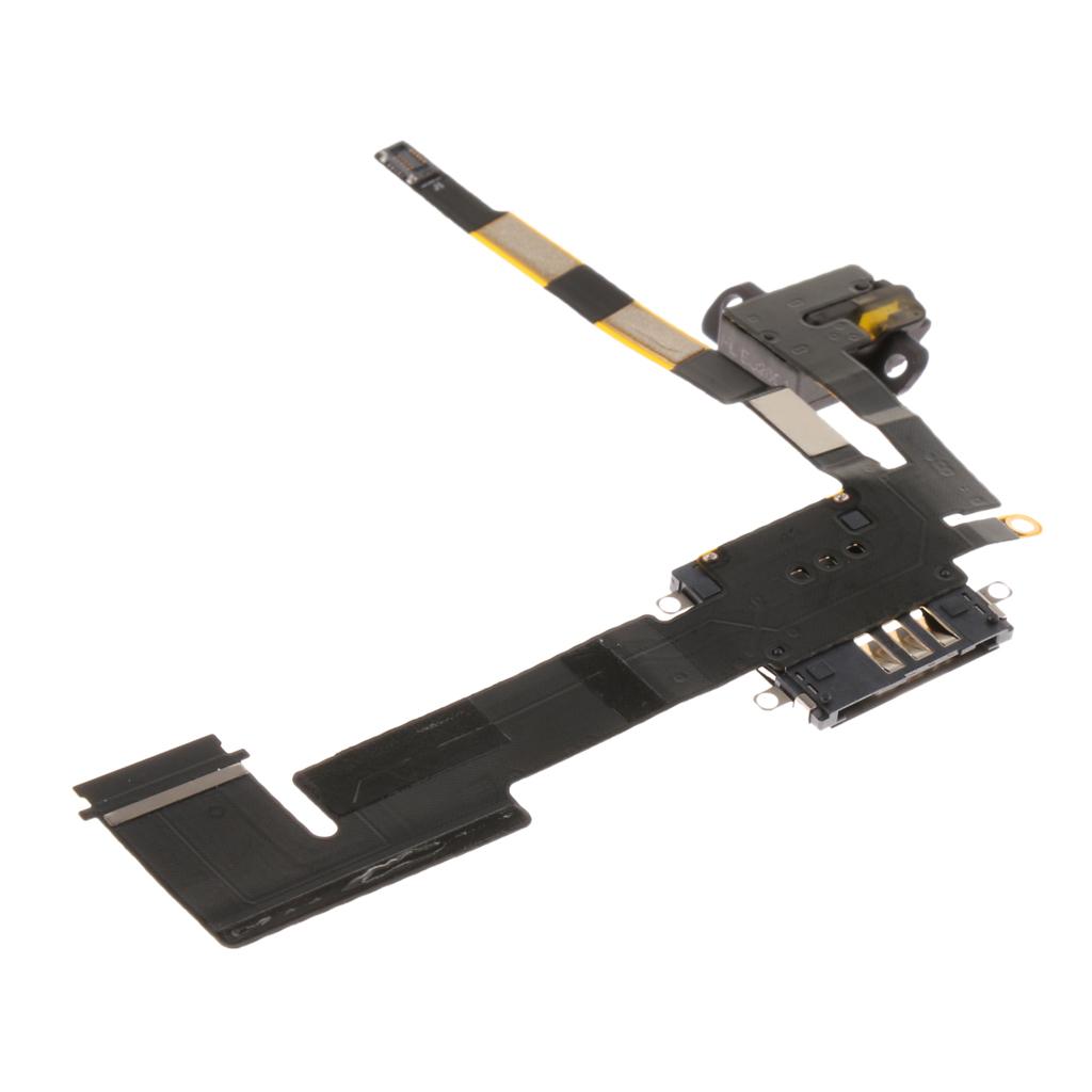 Headphone Jack SIM Card Reader Flex Cable Repair for Apple  2 3G Model