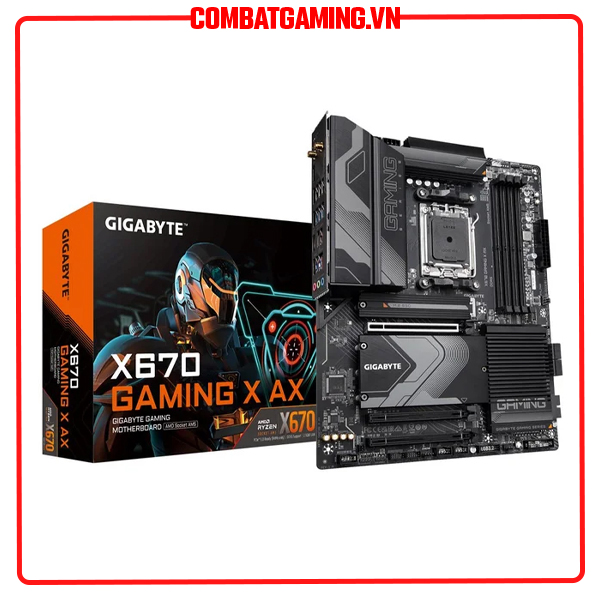 Bo Mạch Chủ Gigabyte X670 Gaming X AX Wifi 6E/Bluetooth/DDR5/PCIe 5.0 - Hàng Chính Hãng