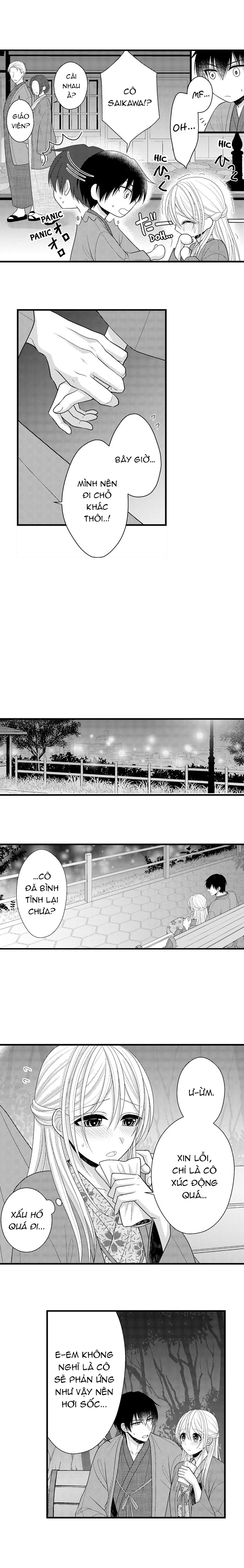 đối tượng xem mắt là học sinh của tôi và còn là một đứa trẻ ngỗ nghịch (full) chapter 47.1 3