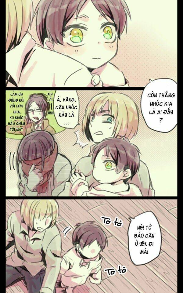 tấn công người khổng lồ - doujinshi eren x mikasa chapter 45 11