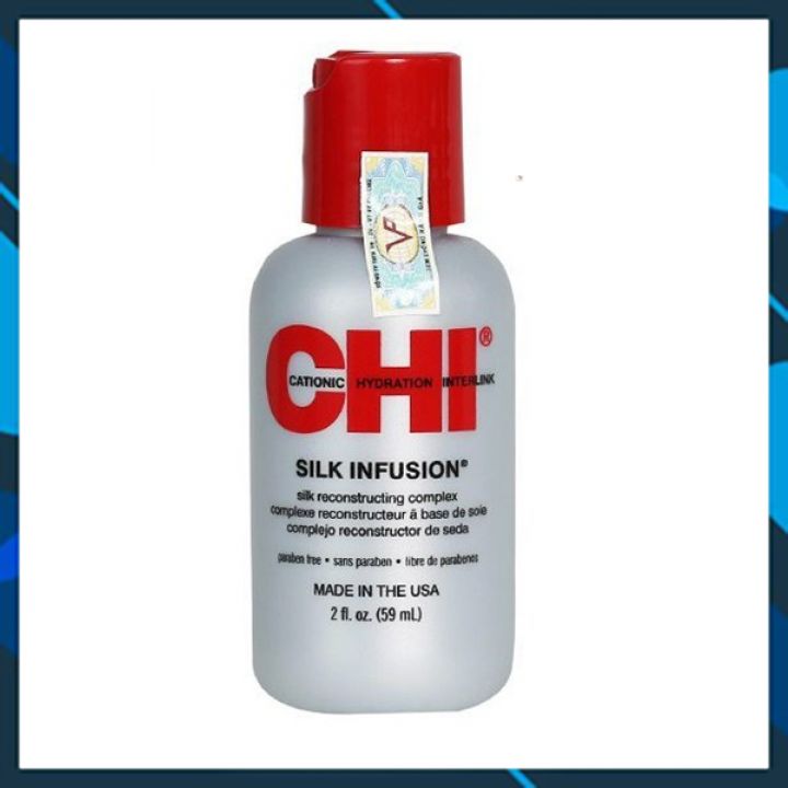 CHI Silk Infusion Silk Rescontructing Complex - Tinh dầu dưỡng bóng tóc Mỹ 59ml