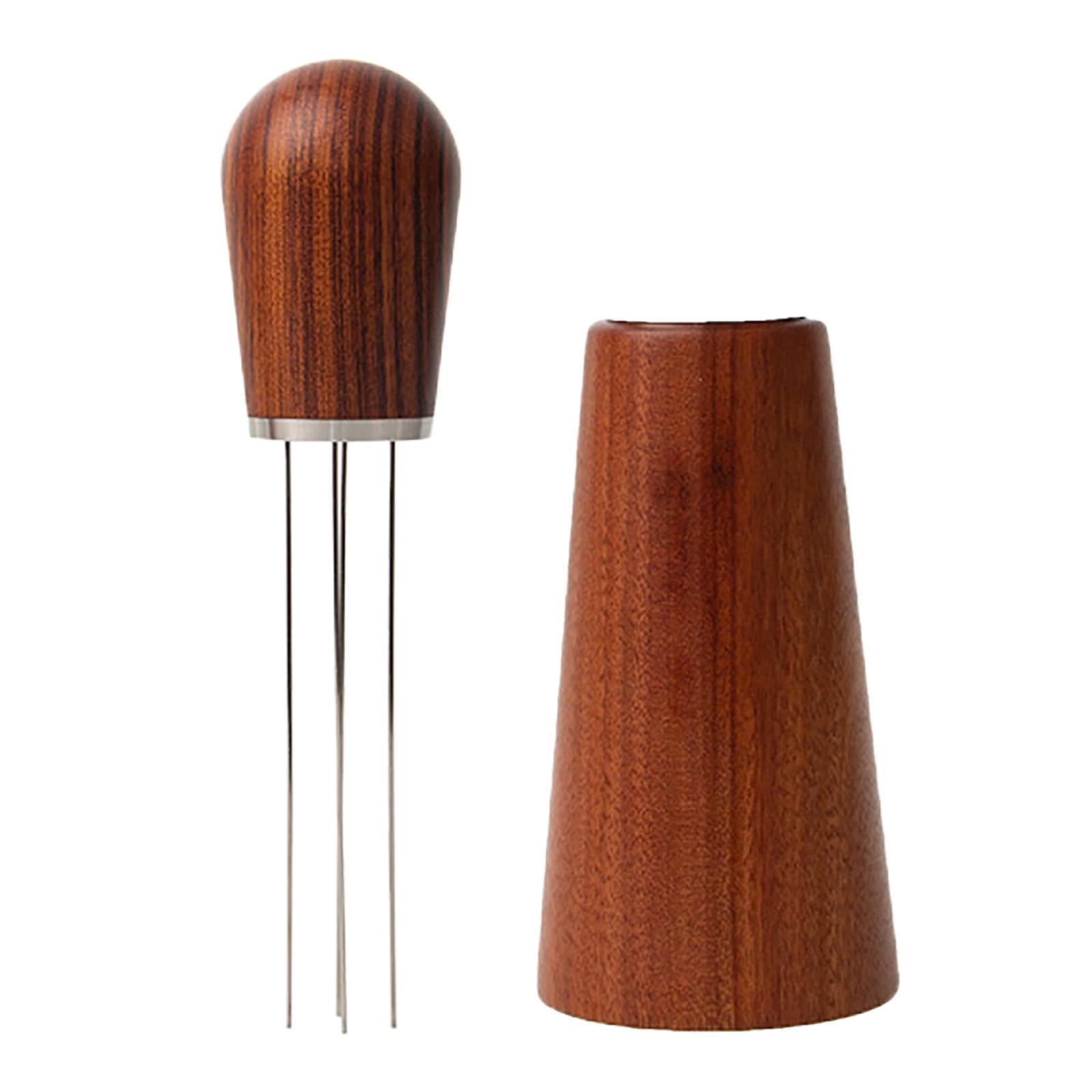 2pcs Needle Professional Coffee Tamper Distributor Coffee Leveler Tool