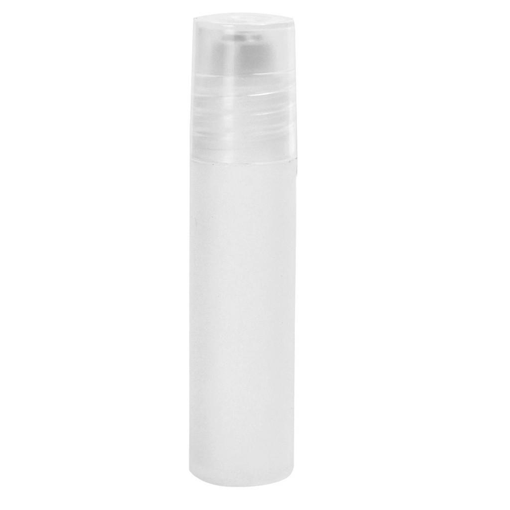 10 Bộ 5 Ml Rỗng Cuộn Trên LIQUID REFILL Chai Đựng Du Lịch Lọ Cho Tinh Dầu Kem