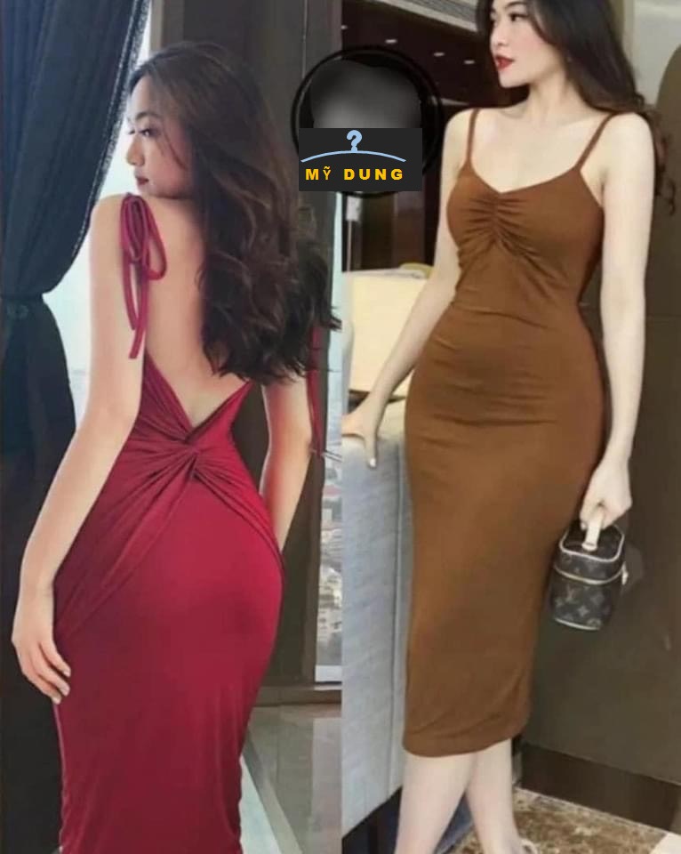 ĐẦM BODY 2S CÚP NGỰC, XOẮN LƯNG,SIÊU TÔN DÁNG- GỢI CẢM