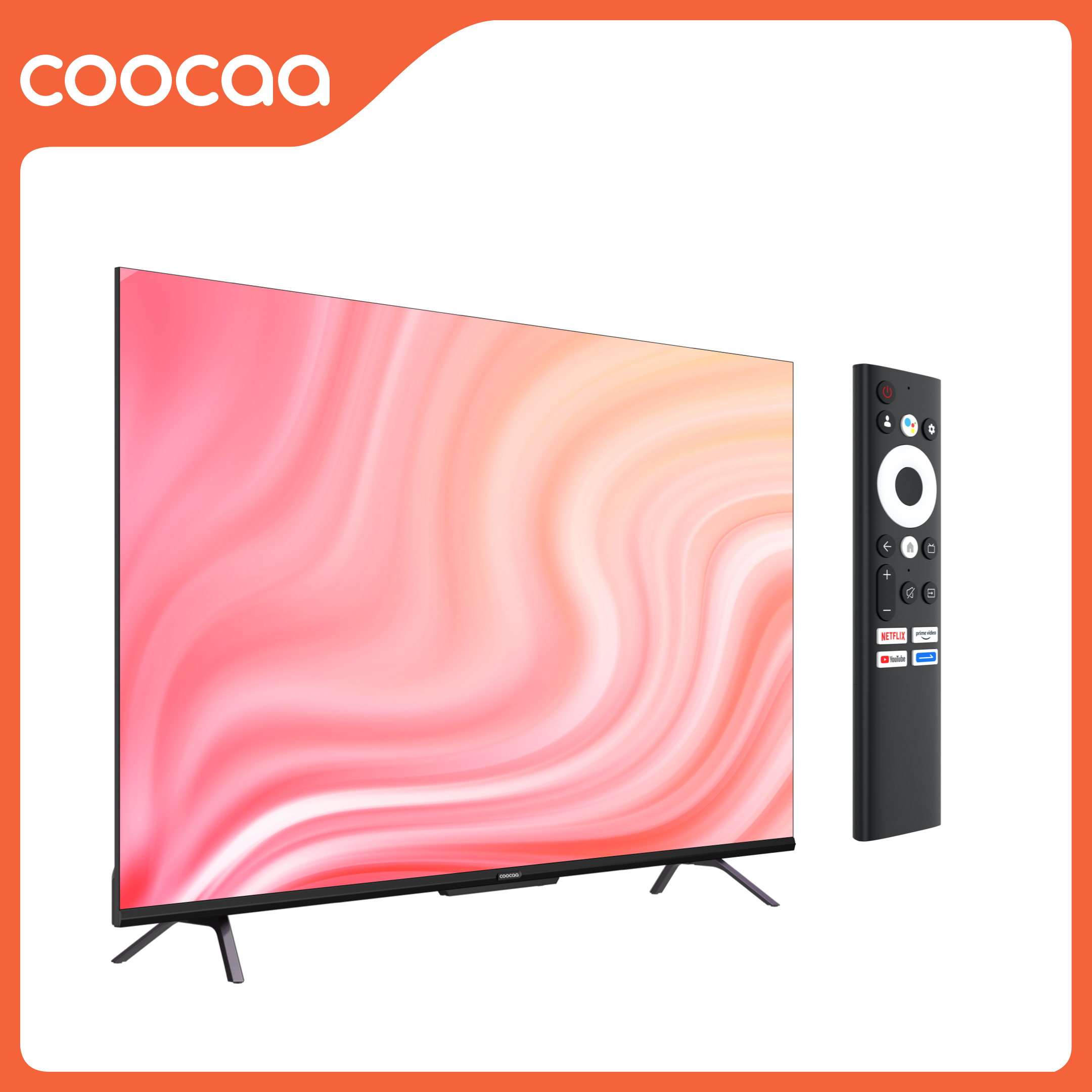 Google Tivi Coocaa 4K 55 Inch - Model 55Y72 - Hàng chính hãng