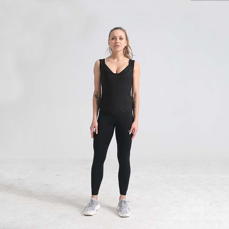 Explosive sweat corsets abdomen fitness violent sweating vest running sportswear corsets yoga clothes body sculpting