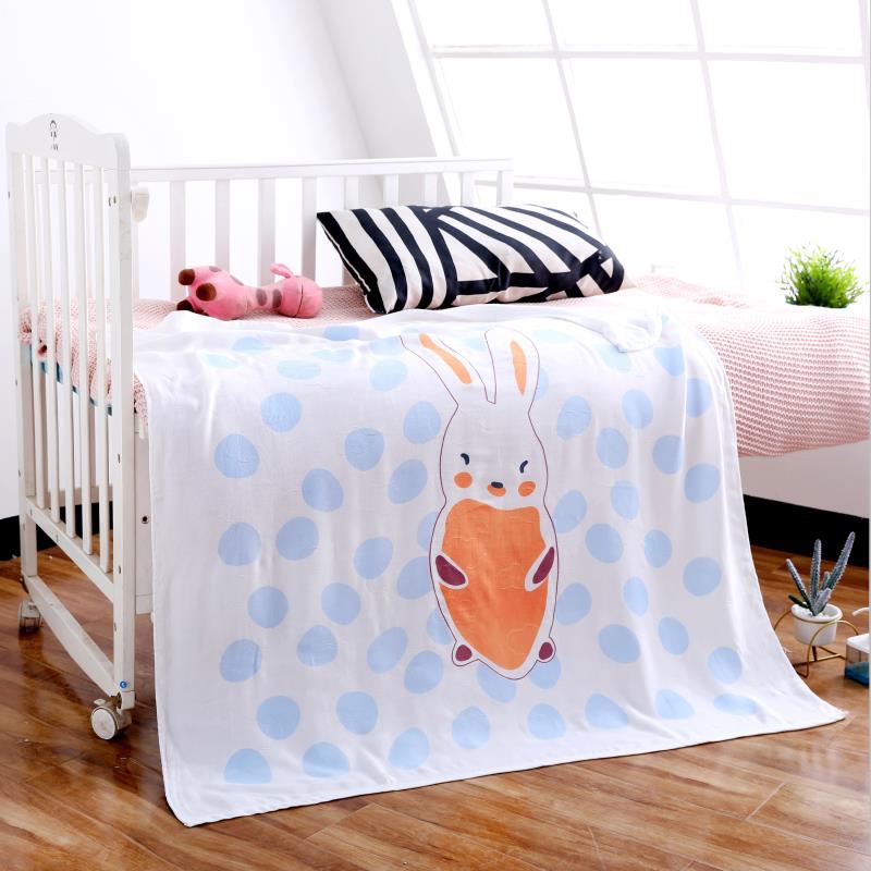 Chăn Lụa 4 Lớp Thấm Nước Siêu Mềm Hàng Cao Cấp Cho Bé