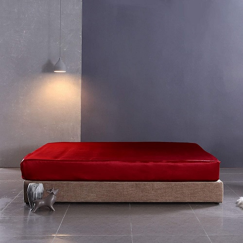 Drap giường lụa cao cấp A bọc nệm 20 cm - sang trọng, mát mẻ, bền màu