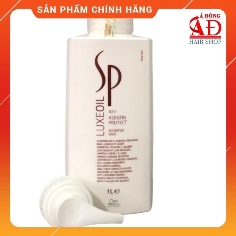 Hình ảnh Dầu gội xả ủ Tinh chất dưỡng phục hồi tóc SP Luxe oil Keratin Protect Đức