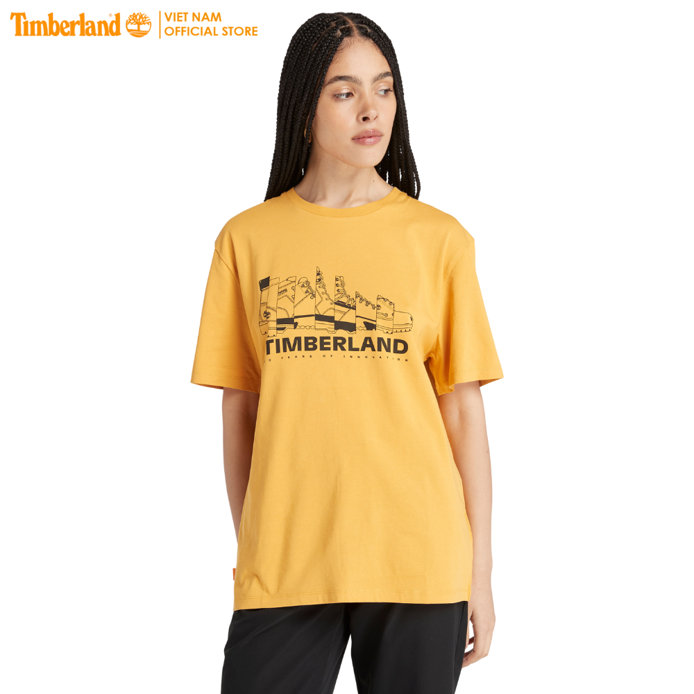 Timberland Áo Thun All Gender Front Spliced Boots Graphic Tee TB0A27YF01