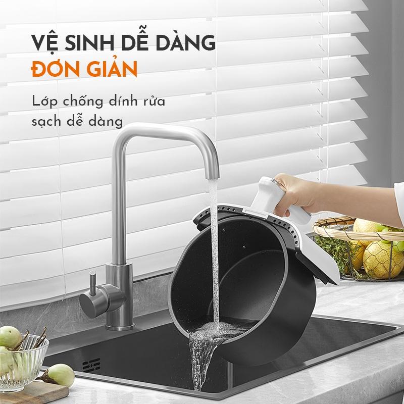 Nồi chiên không dầu điện tử GAABOR GA-E45A dung tích 4,5L công suất 1400W - Hàng chính hãng