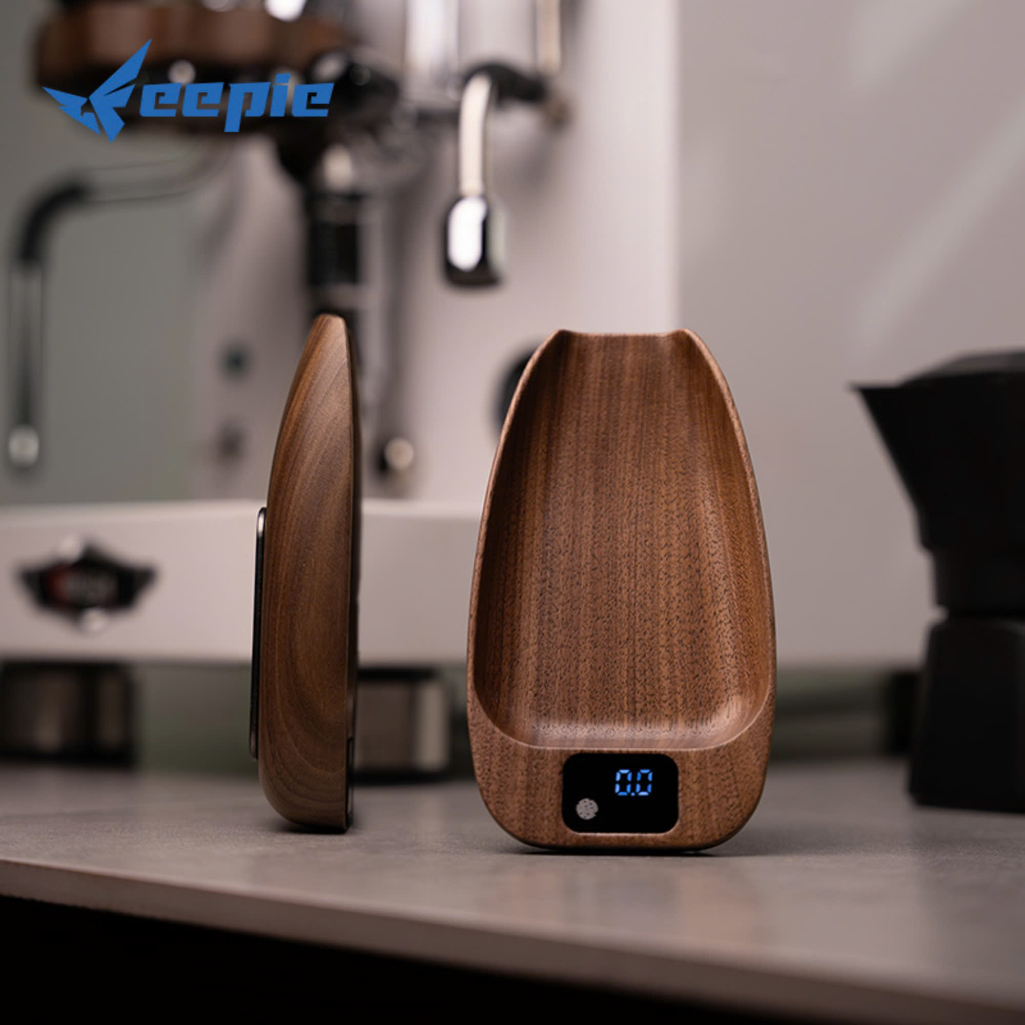 Cân điện tử gỗ tự nhiên cân cà phê cân trà