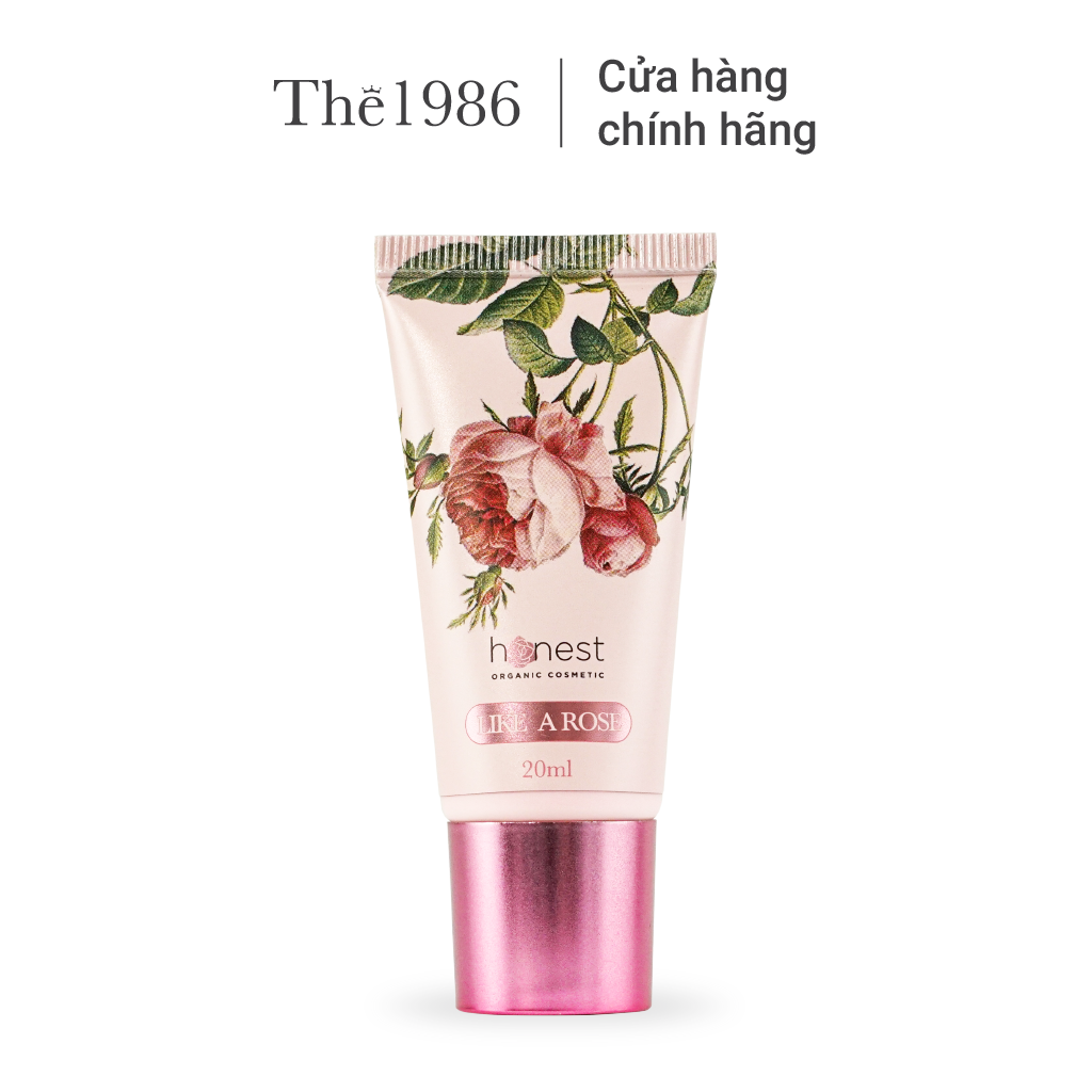 Kem dưỡng da hữu cơ tạo má Hồng tự nhiên không make up HONEST BEAUTY LIKE A ROSE