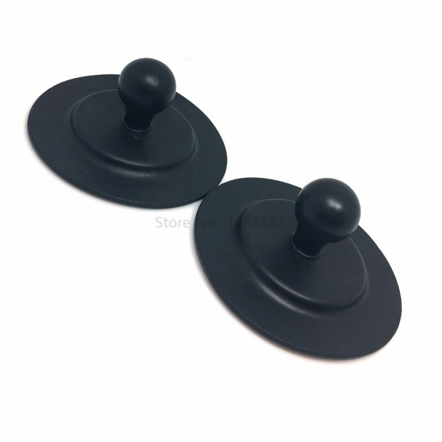 Jadkinsta 1 inch bóng cao su gắn bảng điều khiển xe hút bằng nhãn dán băng dính cho gpro gps gps