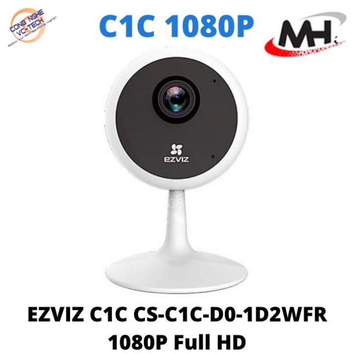 {KÈM THẺ NHỚ}CAMERA WIFI IP EZVIZ C1C CS-C1C-D0-1D2WFR 1080P Full HD - HÀNG CHÍNH HÃNG