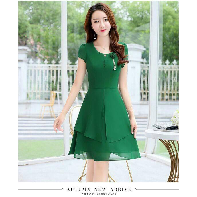 ĐẦM XÒE DỰ TIỆC XINH XẮN , SANG TRỌNG . TÔN DÁNG CHO CHỊ EM THỜI TRANG MỚI KINGSHOP79