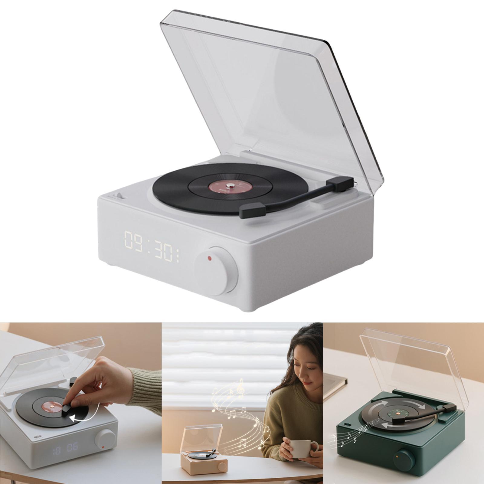 Bluetooth Speaker Vintage Portable for Bedside White