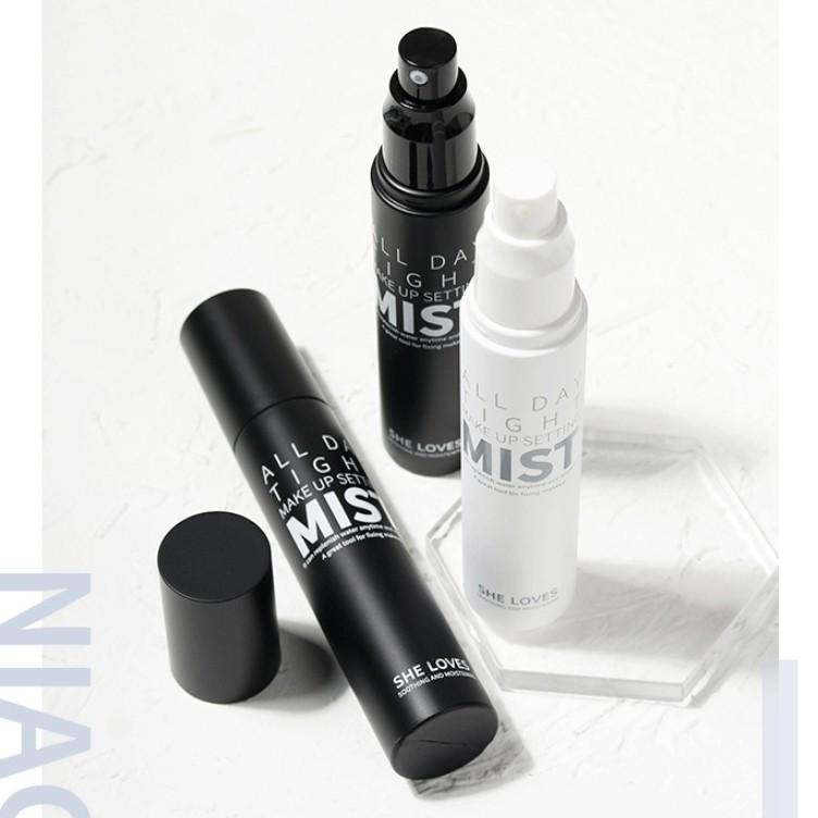 Xịt giữ nền trang điểm kiểm soát dầu Sheloves All Day Tight Makeup Mist 100ml