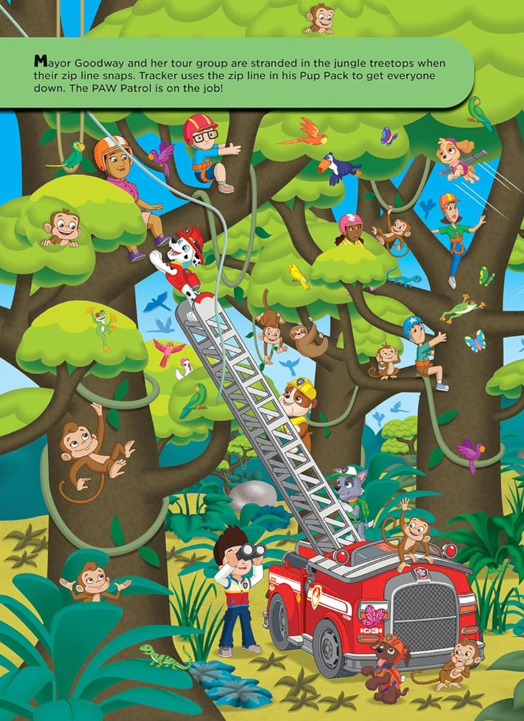 Sách ngoại văn: 3D Look And Find - Paw Patrol