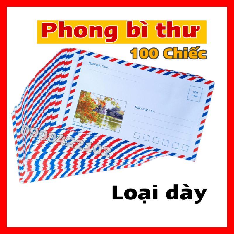 phong bì , phong thư - 100 chiếc ( hàng loại 1 dày dặn