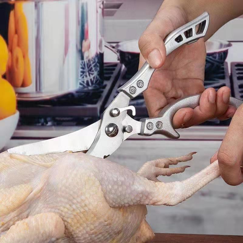 Kéo Cắt Thực Phẩm Nhà Bếp Cao Cấp Cắt Cành Cây Cắt Đồ Đa Năng Jodily Hàng Nhật Nội Địa
