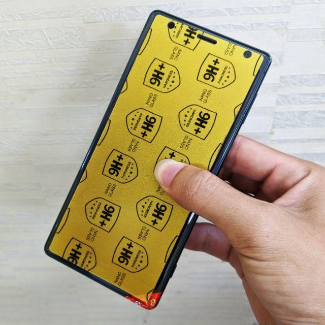 Dán cường lực dẻo nano 9H+ cho Sony XZ2