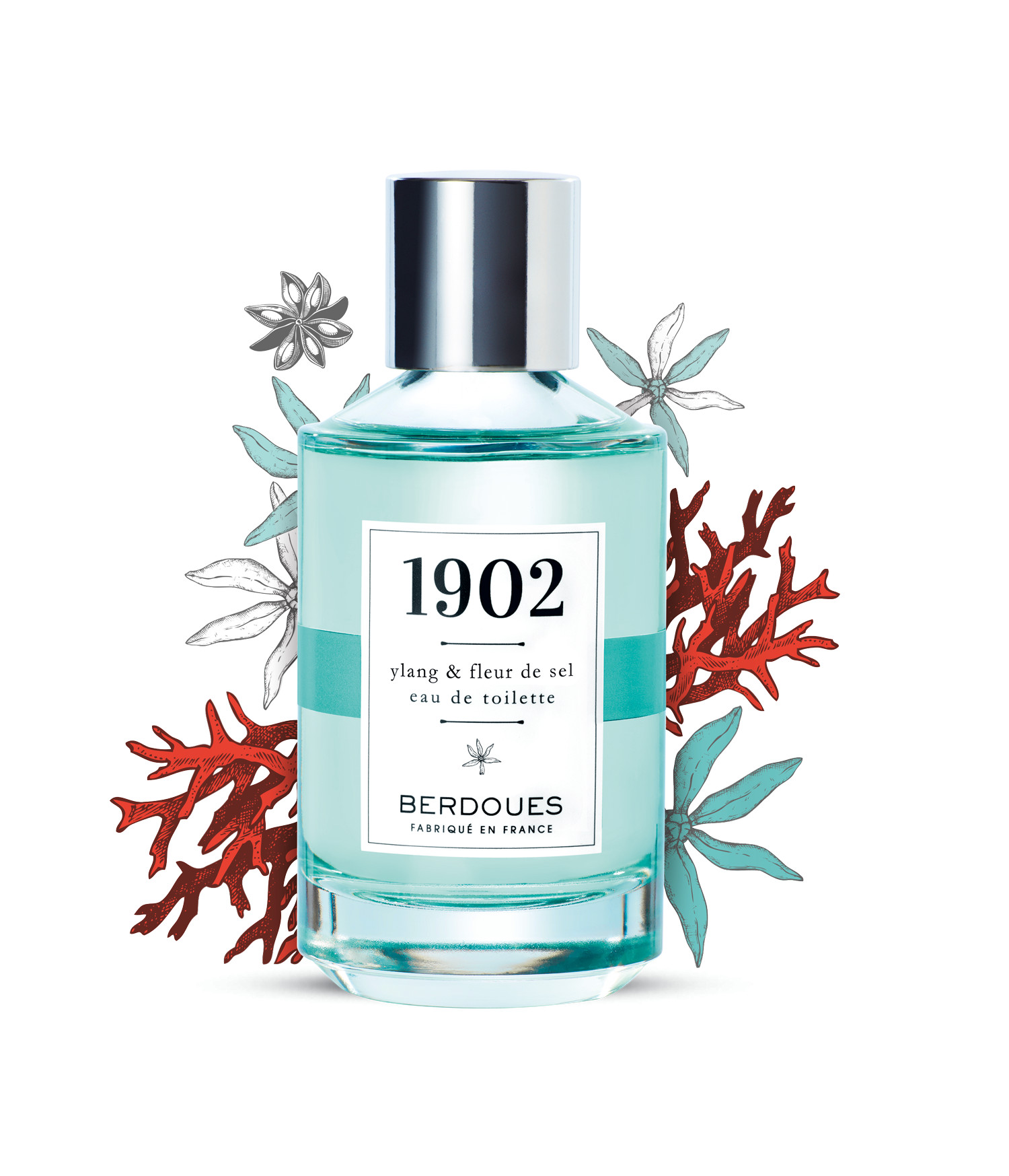 Nước Hoa Berdoues 1902 Eau de Toilette Ylang & Fleur de Sel 100ml Nước hoa nữ