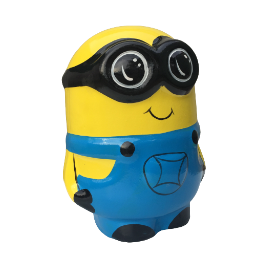 Heo Đất Tiết Kiệm Minion Bóng Đủ Màu