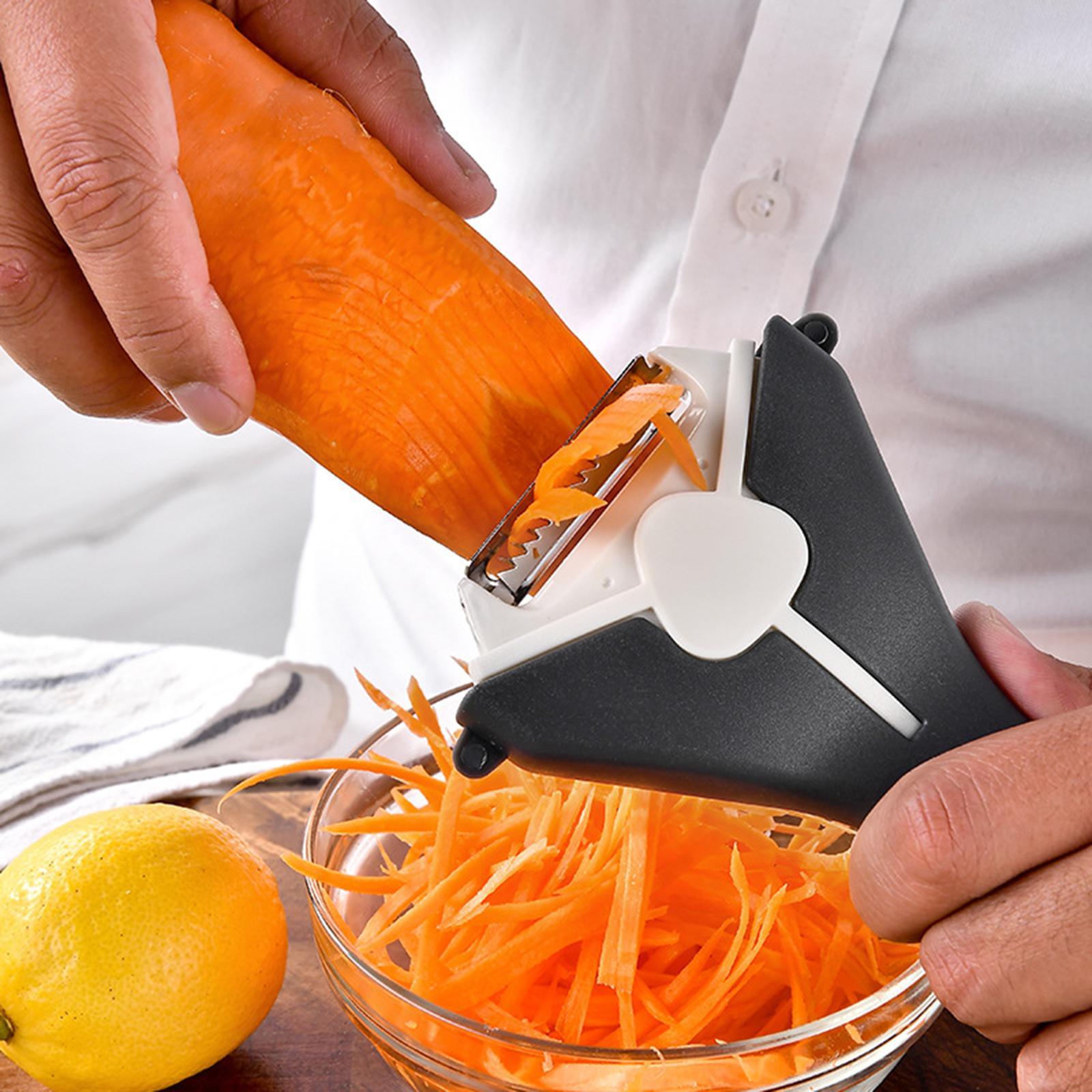 Vegetable Potato Peeler Slicer, Potato Julienne Peeler Fruit Peeler for Peeling Mandoline Cucumber Carrot Kitchen Gadget