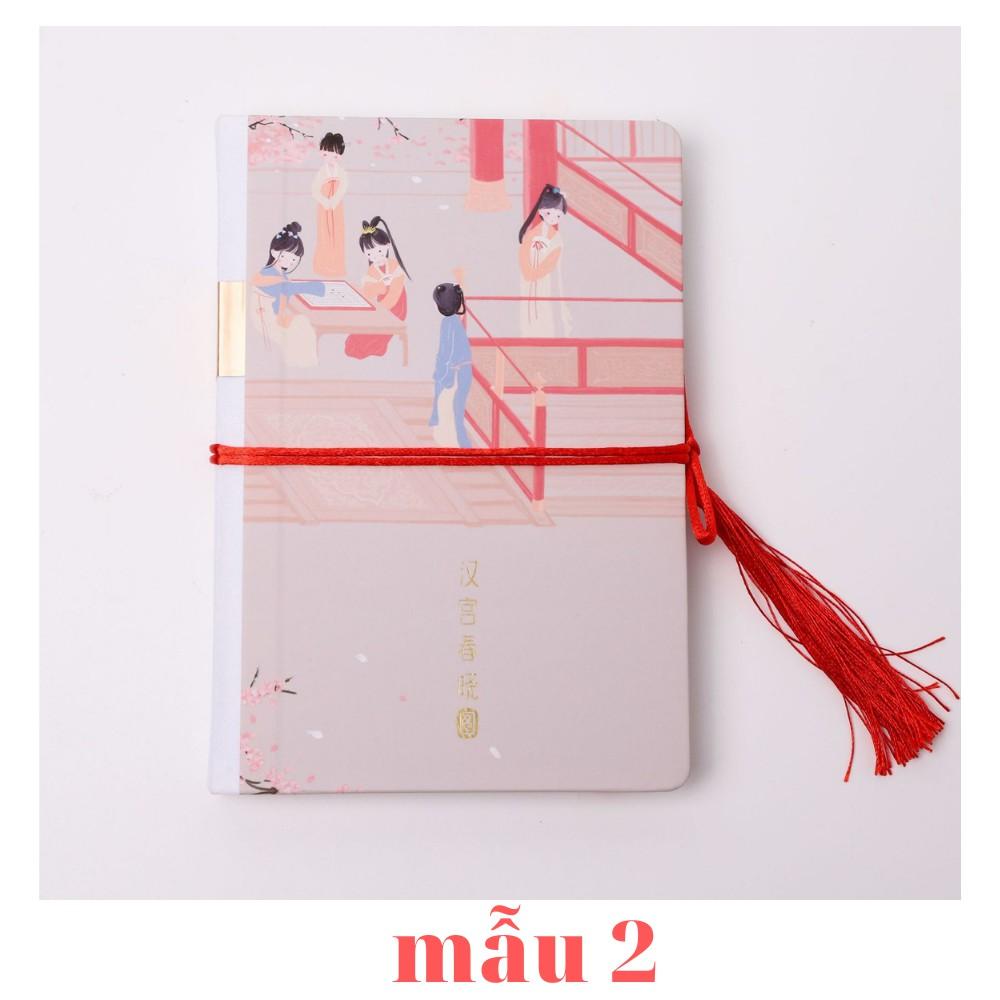 Sổ tay cổ trang - phong cách cổ điển - scrapbook siêu đẹp
