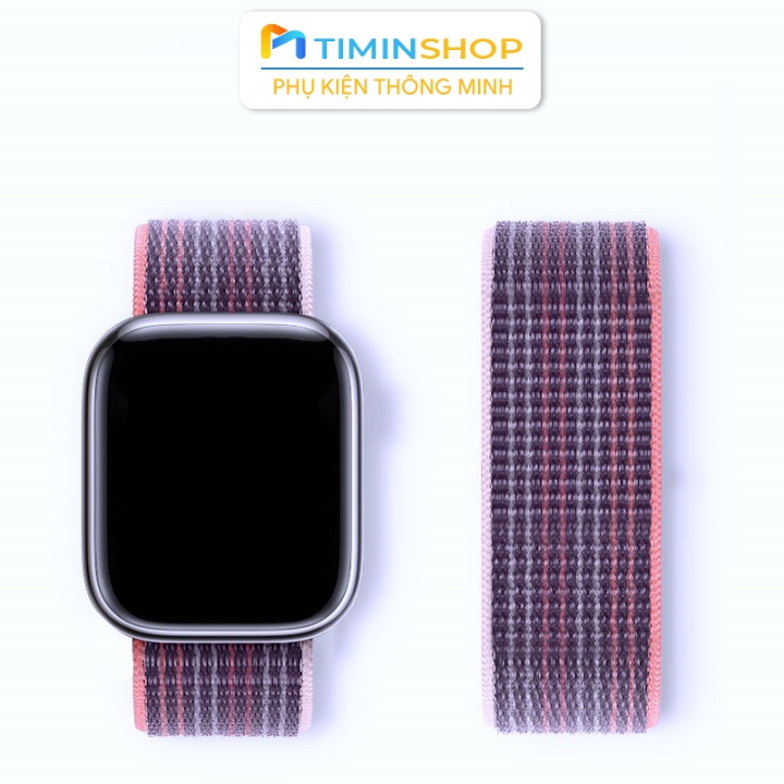 Dây đeo Apple Watch series 9/ 8/ 7/ 6/ 5/ 4/ 3/ SE/ Ultra/ Ultra 2 - chất Nylon