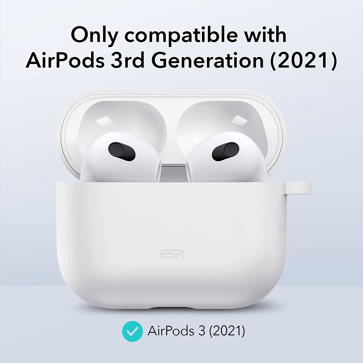 Bao Case ESR Hybrid Protective Bounce Carrying Case dành cho AirPods 3 (2021) - Hàng Nhập Khẩu