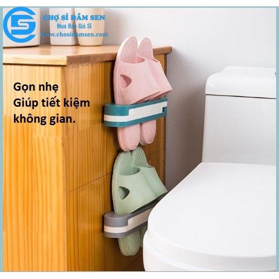 Móc treo giày dép gắn tường, giá treo giày gấp gọn tiết kiệm không gian