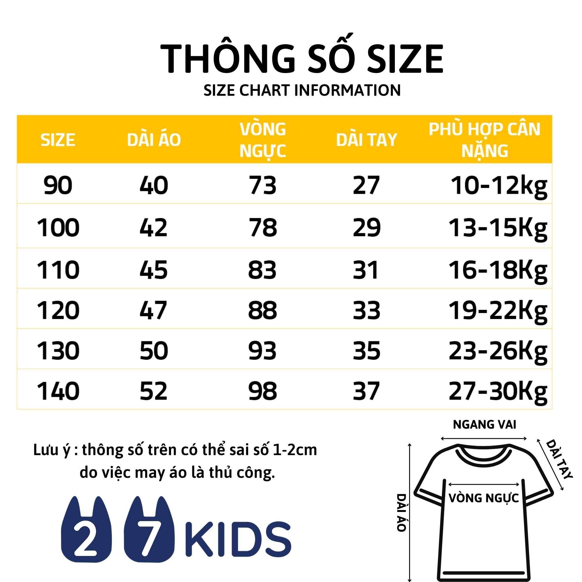 Áo thun dài tay bé trai 27Kids Forest Kingdom áo thu đông nam 100% Cotton cho trẻ từ 2-10 tuổi BLTS12