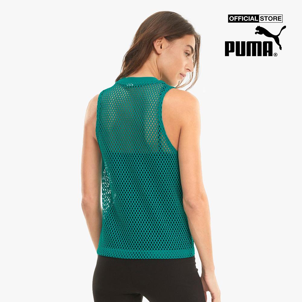PUMA - Áo ba lỗ thể thao nữ Evide Mesh Tank 599773