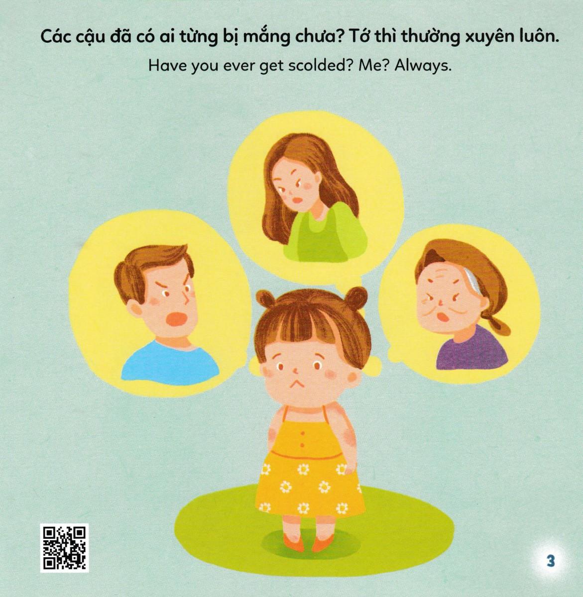 Tủ Sách Ehon - Song Ngữ: Tớ Ấm Ức Lắm Đấy!