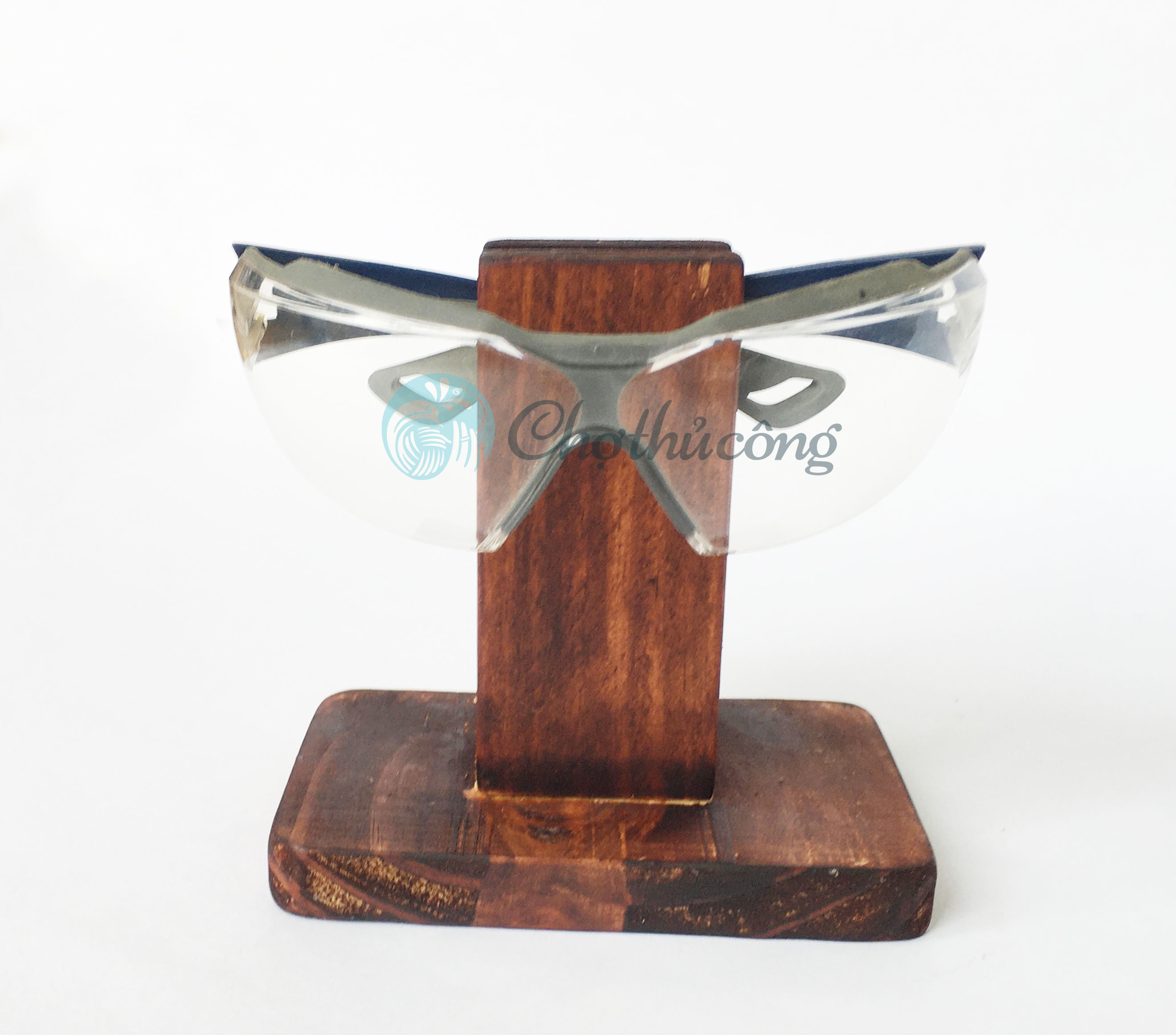 Kệ để mắt kính bằng gỗ thông tự nhiên, giá treo kính decor - kệ trưng mắt kính trang trí vintage, phụ kiện mắt kính cao cấp
