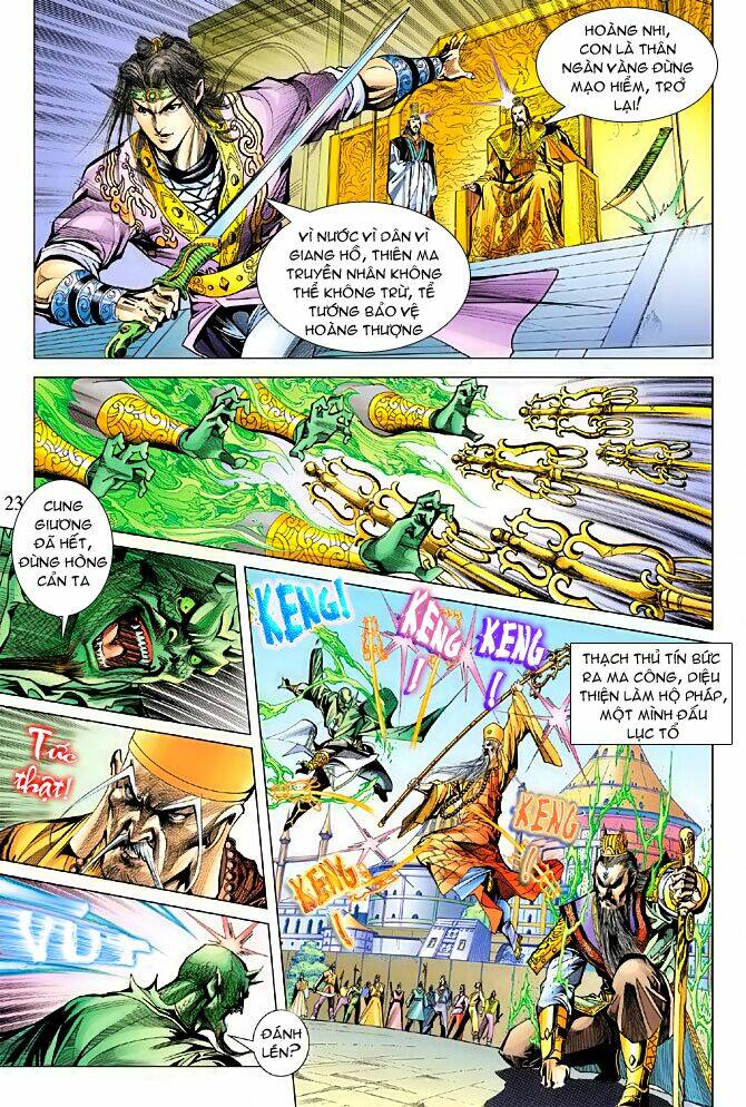 thiên tử truyền kỳ 5 - như lai thần chưởng chapter 95 23