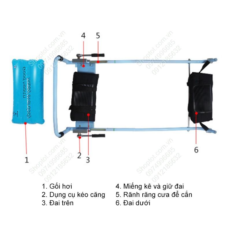 DỤNG CỤ KÉO GIÃN CỘT SỐNG CHO NGƯỜI ĐAU LƯNG, THOÁT VỊ ĐĨA ĐỆM, THOÁI HÓA CỘT SỐNG B03