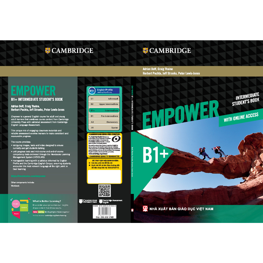 Sách - Empower B1+ Intermediate Student’s Book with Online Access (DN)