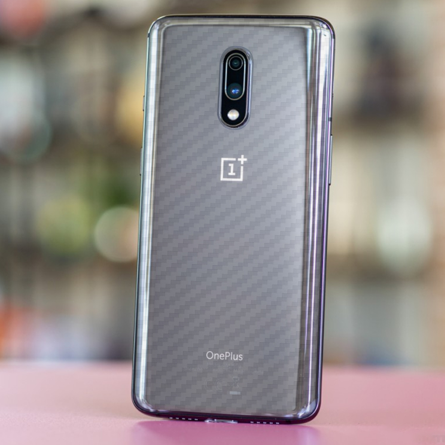 Miếng Dán Mặt Lưng Cacbon Dành Cho Oneplus 7 - Handtown - Hàng Chính Hãng