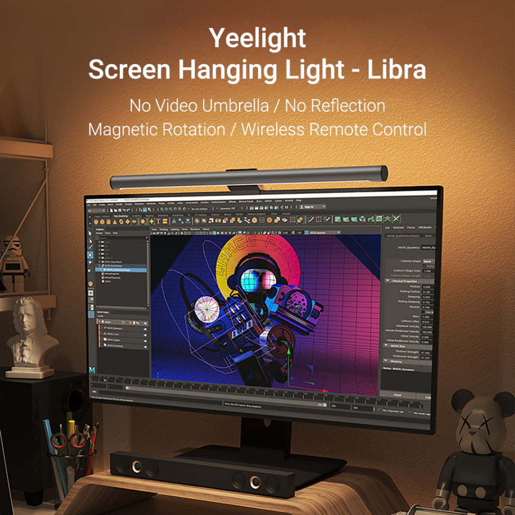 Đèn Treo Màn Hình Máy Tính Xiaomi Youpin Yeelight LibraCD Chất Lượng Cao Hàng nhập khẩu