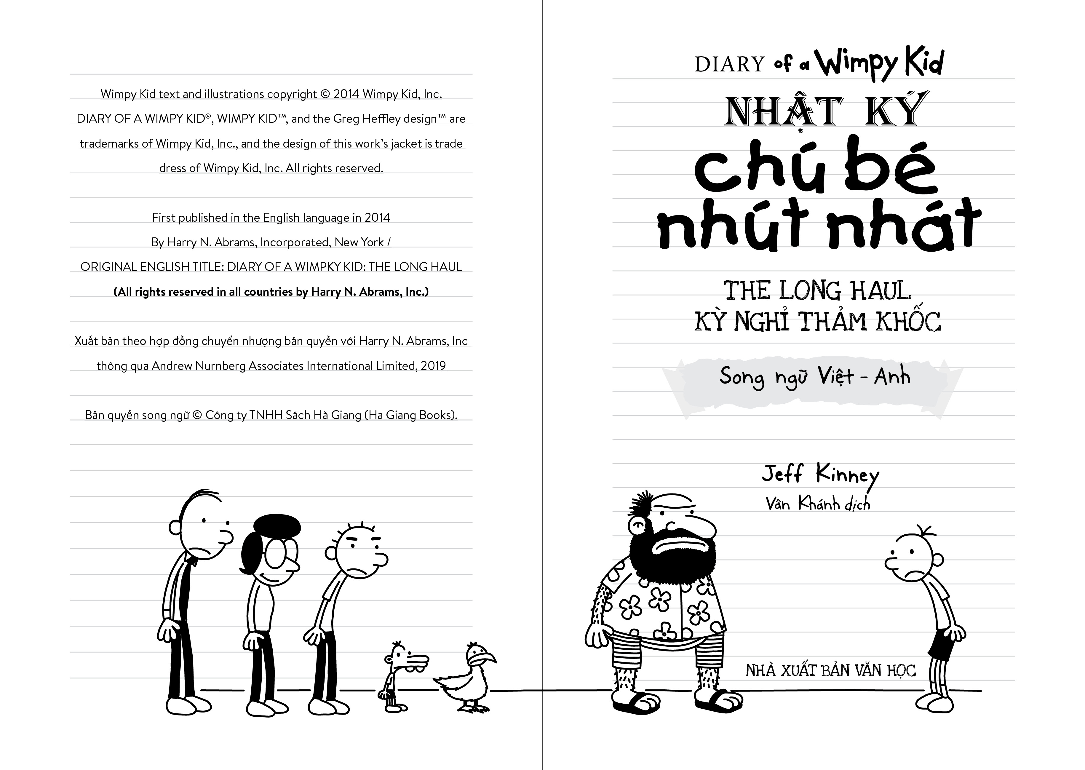 Nhật ký chú bé nhút nhát Song ngữ Việt-Anh Tập 9