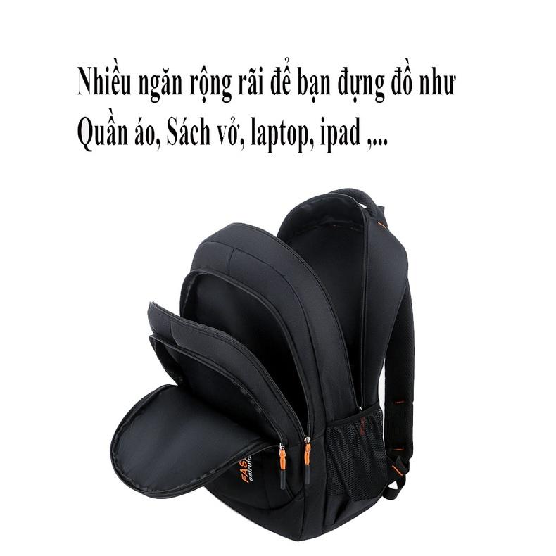 Balo Vải Dù Chống Nước, Chống Xước Cho Nam, Nữ Đi Học, Đi Làm, Đi Chơi. Balo laptop 15.6/17 inch