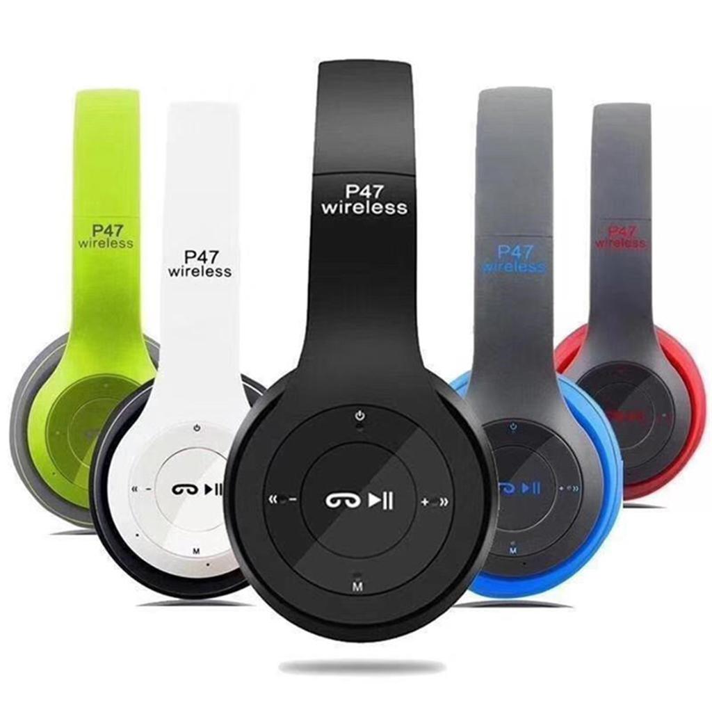 Multifunctional Wireless Stereo Bluetooth Headphone MP3 Player FM Radio Headset for iOS Android Men Women