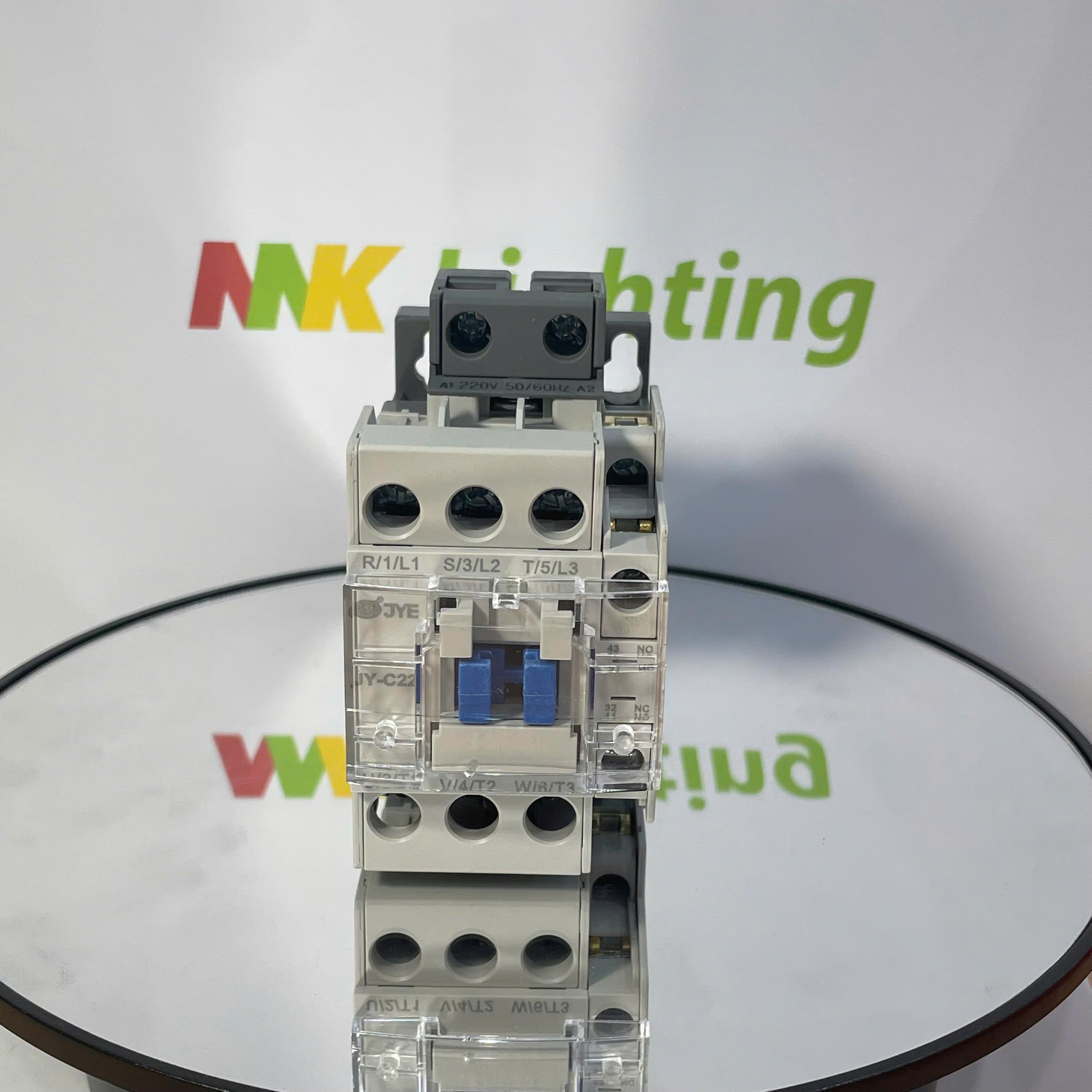 Khởi động từ / Contactor JYC-12 tiếp điểm, 18 tiếp điểm, 22 tiếp điểm  1NO+1NC 220V/380VAC JYE hàng chính hãng