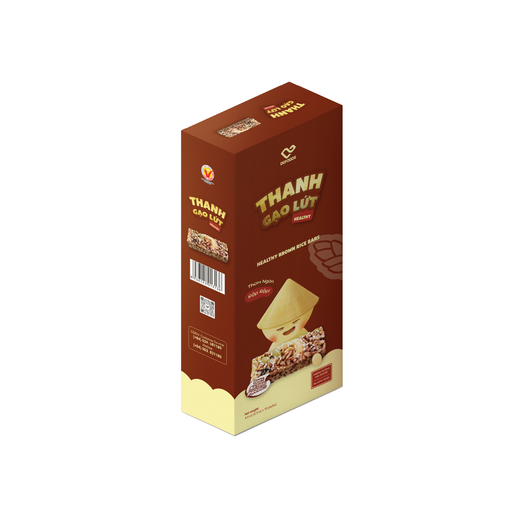 Thanh Gạo Lứt Healthy -Đầy đủ dinh dưỡng, thơm ngon, ăn vặt healthy tốt cho sức khỏe, sản phẩm bổ sung, bữa ăn phụ