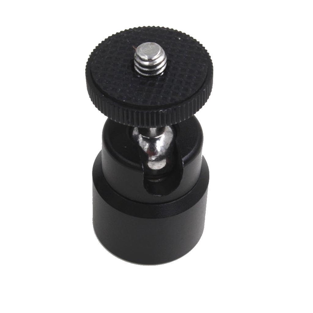 360° Ball Head Holder 3/8" to 1/4" Screw Thread Mount for DSLR Camera Tripod