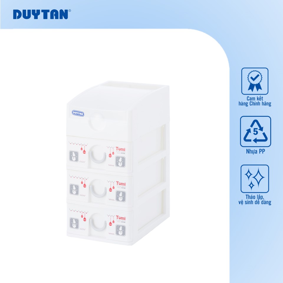 Tủ Tomi 4 Ngăn Duy Tân Nhỏ Gọn, Tiện Lợi