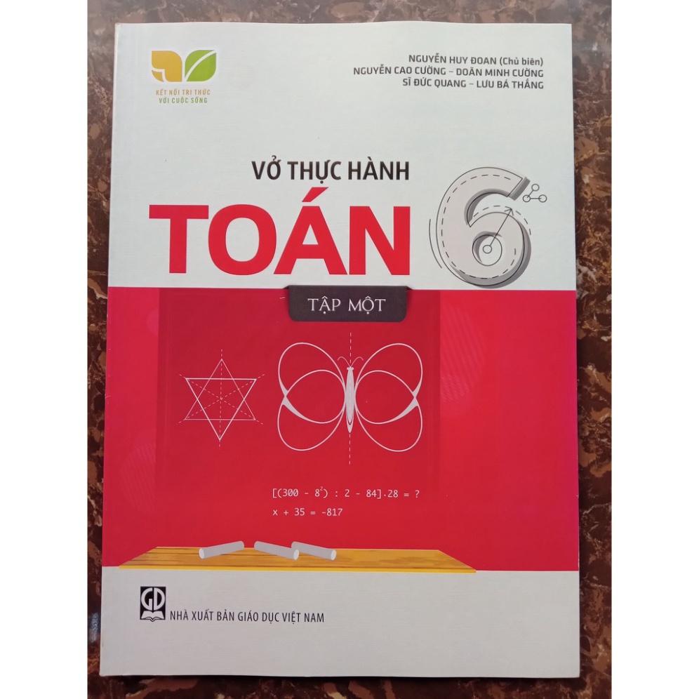 Sách - Combo Vở Thực Hành Toán Lớp 6 - Kết Nối Tri Thức Với Cuộc Sống (2 Tập)